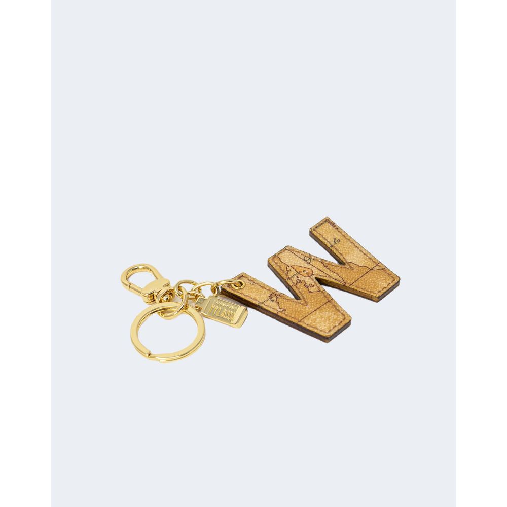 Alviero Martini Prima Classe Porte-clés en Cuir Beige