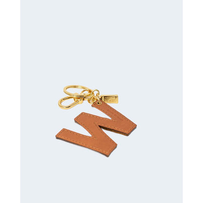 Alviero Martini Prima Classe Porte-clés en cuir beige