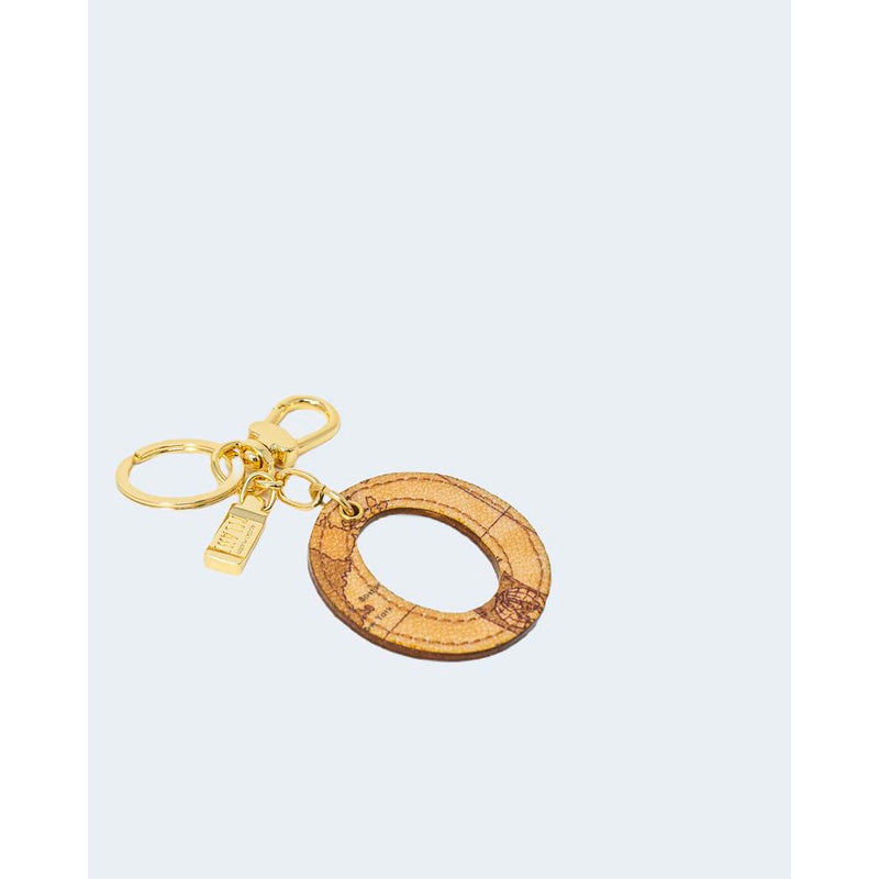 Alviero Martini Prima Classe Porte-clés Beige en Polyuréthane