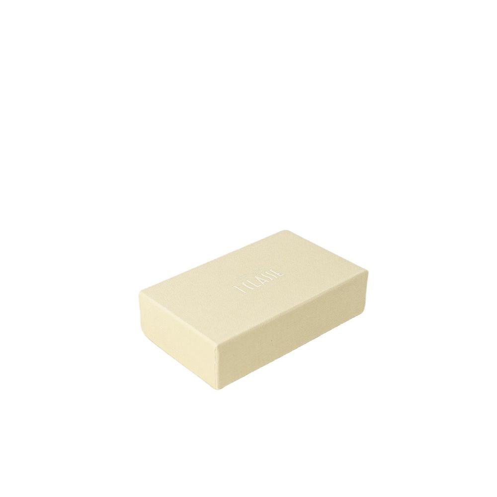 Alviero Martini Prima Classe Porte-Clés en Cuir Beige - Accessoire Élégant