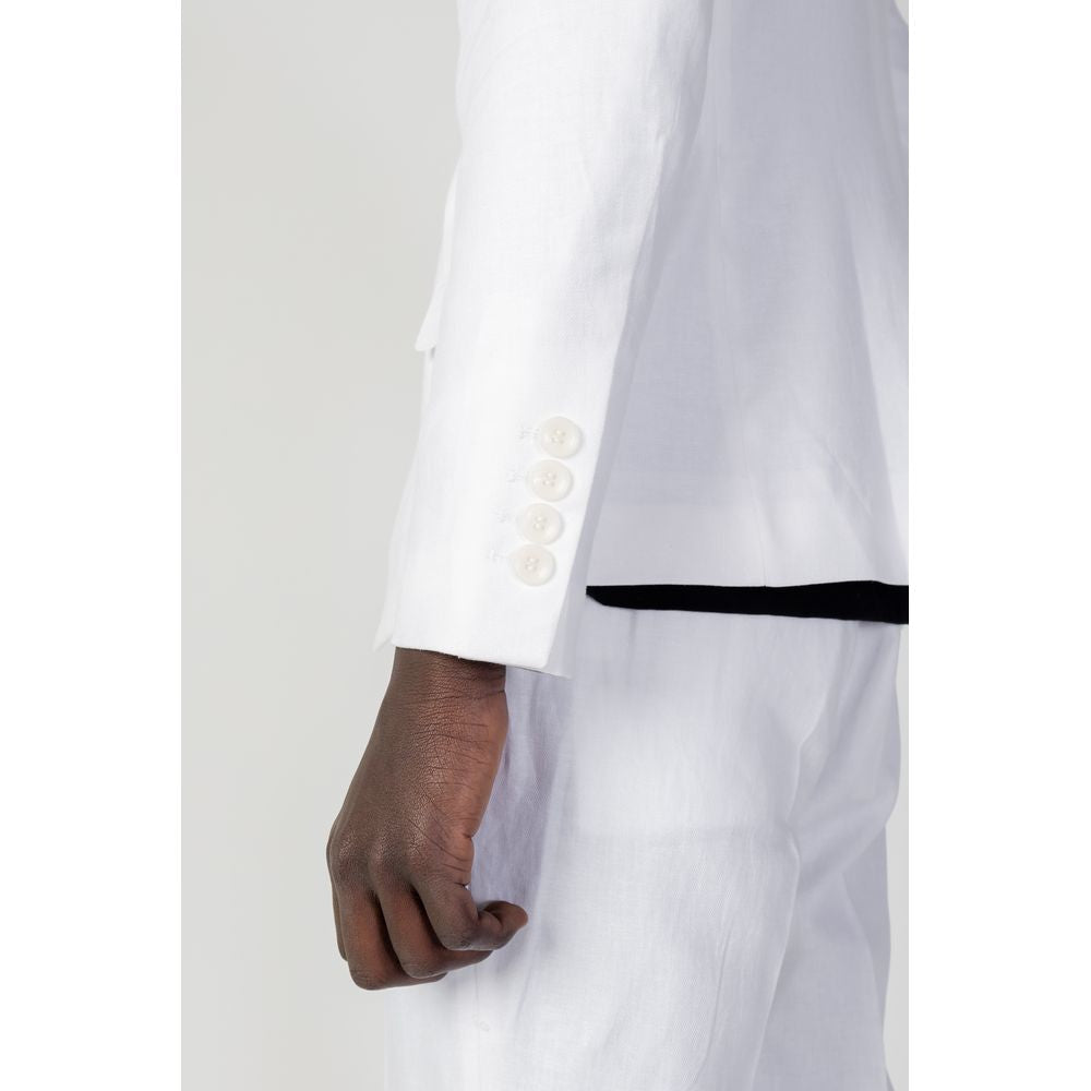 Antony Morato Witte Linnen Blazer