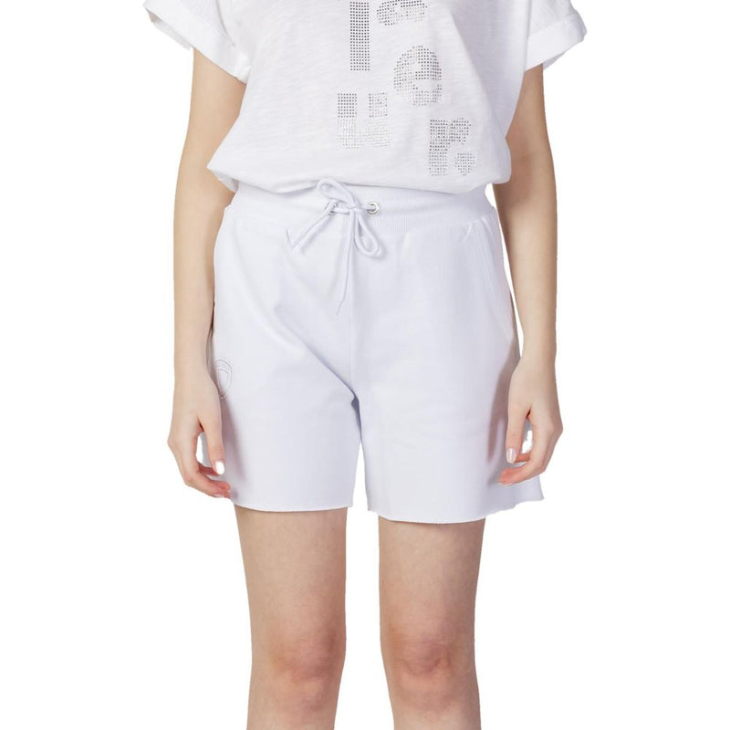 Blauer White Cotton Joggers - Confort et Style pour Femmes