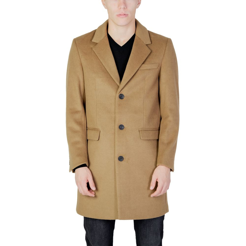 Antony Morato beige polyester jas