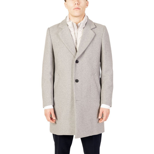 Antony Morato grijze polyester jas
