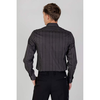 Chemise en coton grise d'Antony Morato