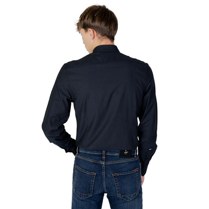 Antony Morato blauw katoenen overhemd