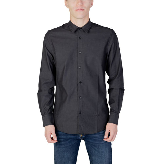 Chemise en coton grise d'Antony Morato