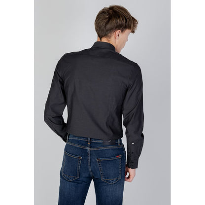 Chemise en coton grise d'Antony Morato
