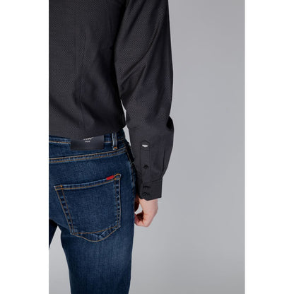 Chemise en coton grise d'Antony Morato