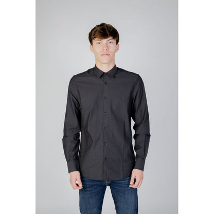 Chemise en coton grise d'Antony Morato