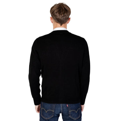 Antony Morato Zwarte Wollen Cardigan