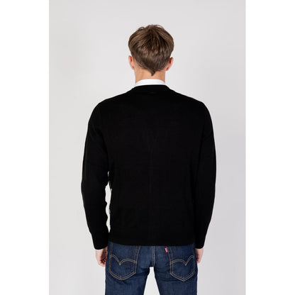 Antony Morato Zwarte Wollen Cardigan