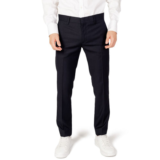 Antony Morato blauwe polyester broek