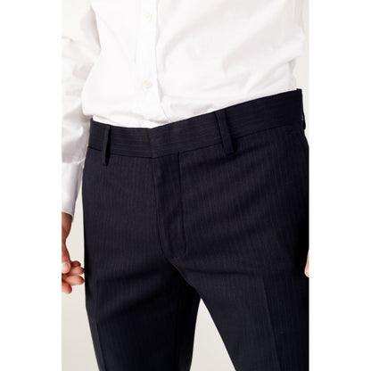 Antony Morato blauwe polyester broek