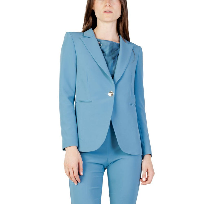 Rinascimento REWI BOTTONE CFC0114945 Turquoise Blazer for Women