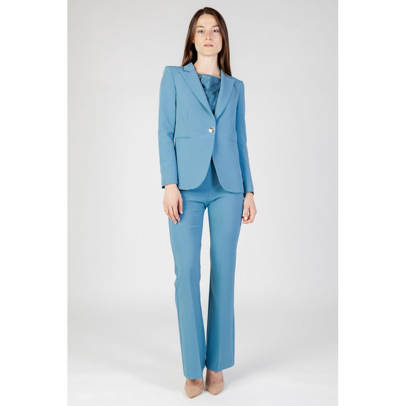 Rinascimento REWI BOTTONE CFC0114945 Turquoise Blazer for Women