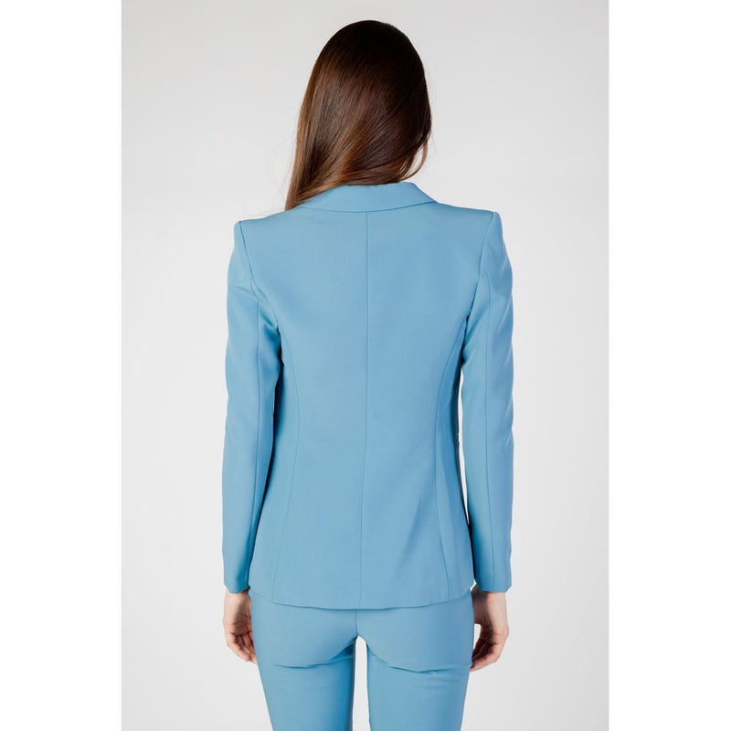 Rinascimento REWI BOTTONE CFC0114945 Turquoise Blazer for Women