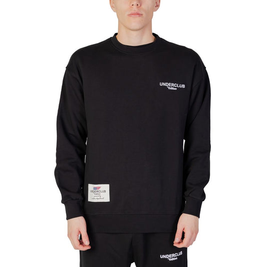 Sweat-shirt en coton noir Underclub
