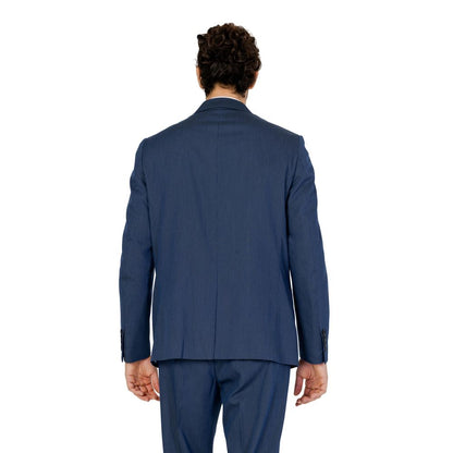 Antony Morato blauwe polyester blazer