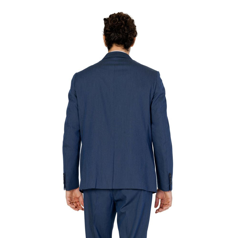 Blazer bleu en polyester de Antony Morato