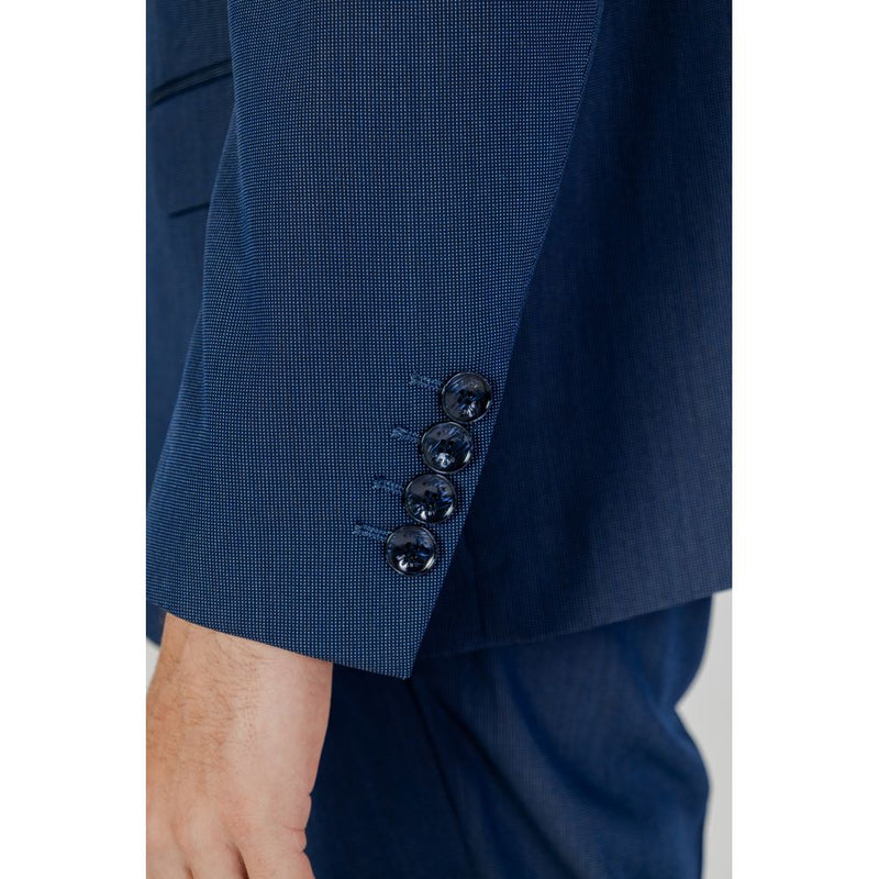 Blazer bleu en polyester de Antony Morato