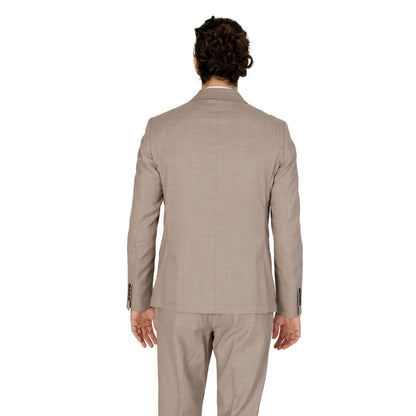 Antony Morato beige polyester blazer