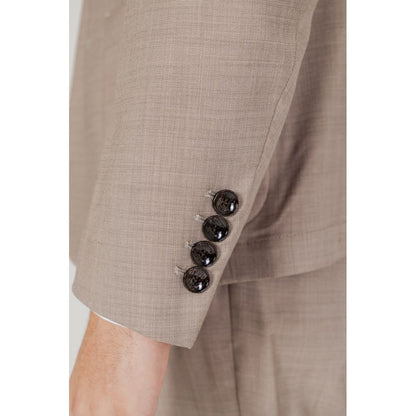 Antony Morato beige polyester blazer
