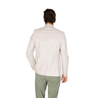 Blazer en coton crème Antony Morato