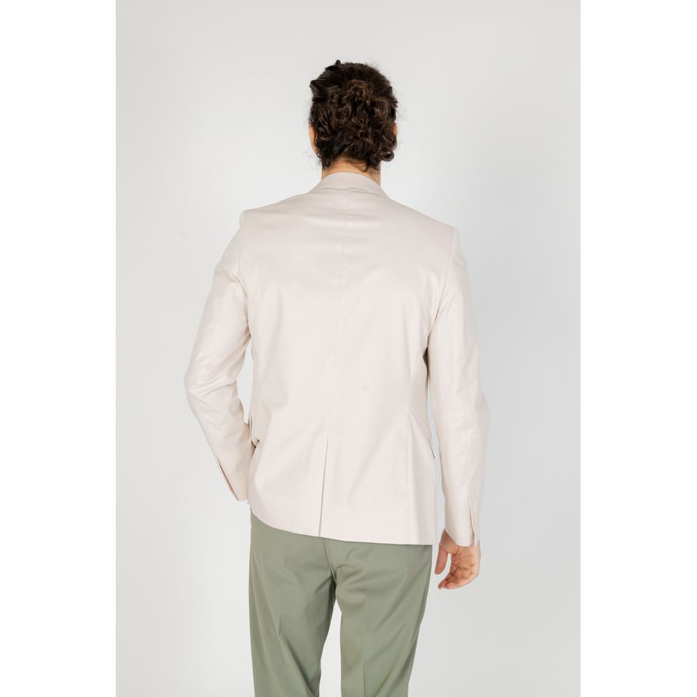 Blazer en coton crème Antony Morato