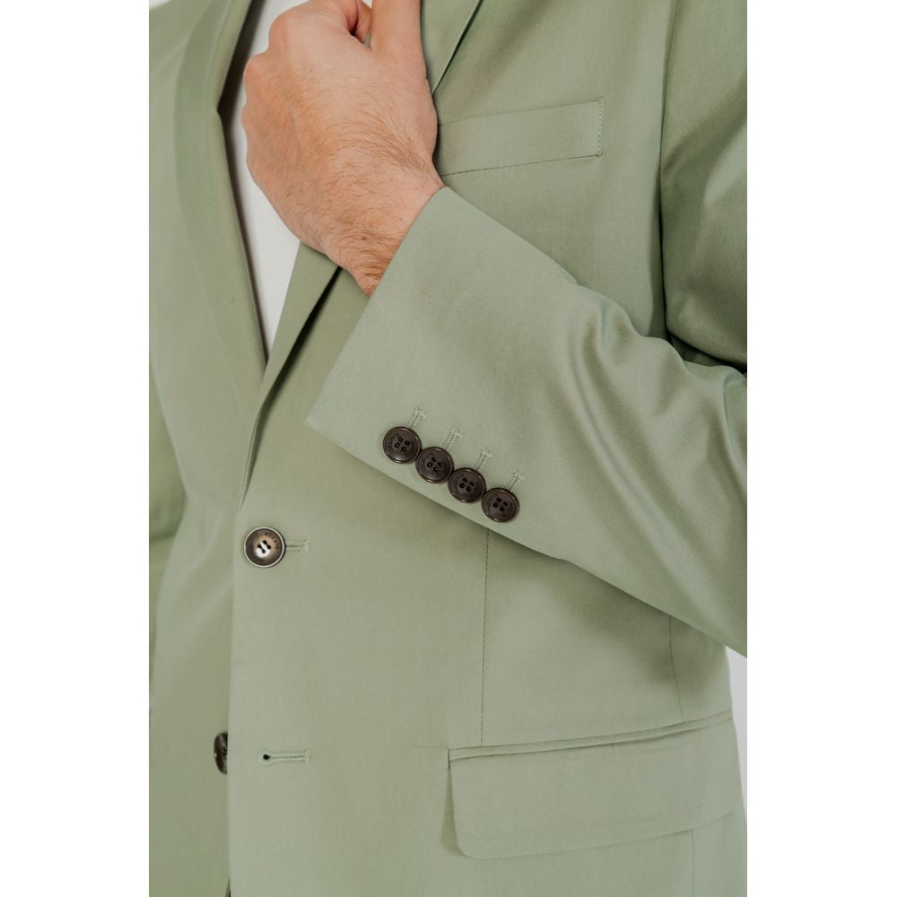 Blazer en coton vert d'Antony Morato