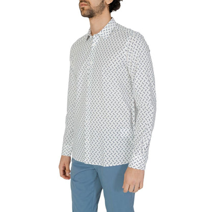 Wit viscose overhemd van Antony Morato