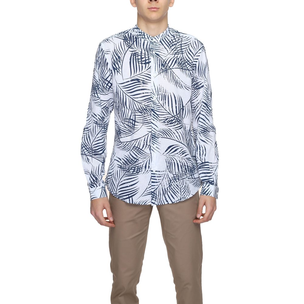 Antony Morato blauw katoenen overhemd