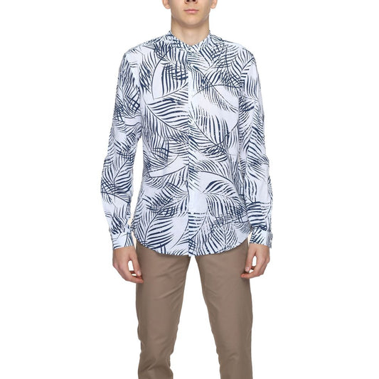 Antony Morato blauw katoenen overhemd