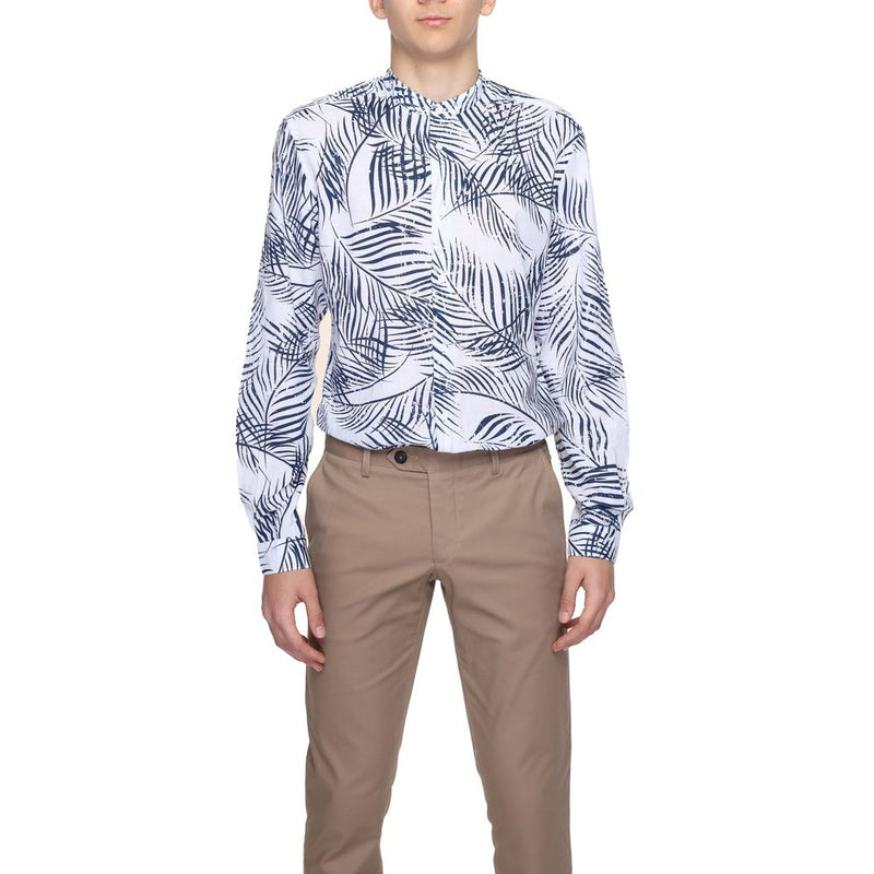 Chemise en coton bleu Antony Morato