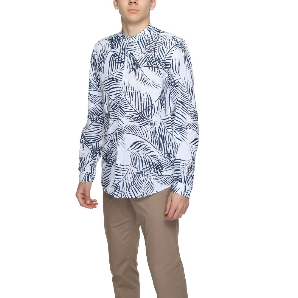 Antony Morato blauw katoenen overhemd