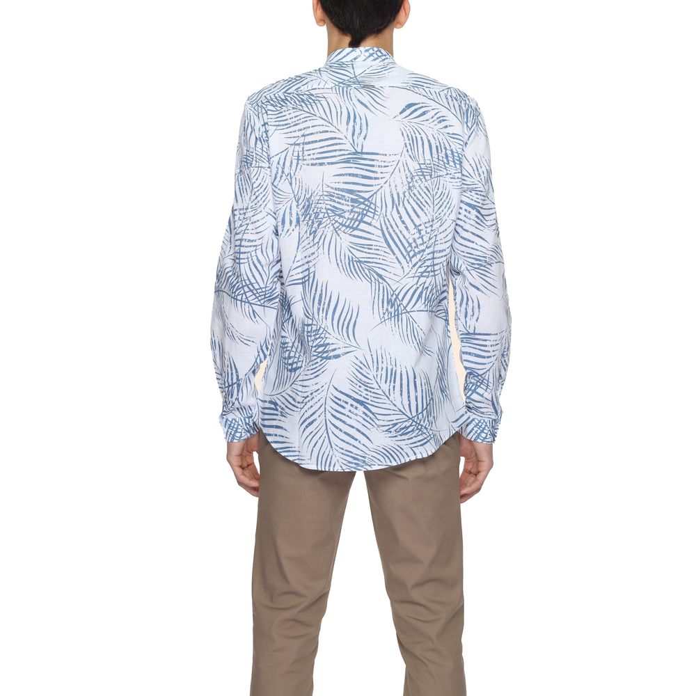 Antony Morato blauw katoenen overhemd