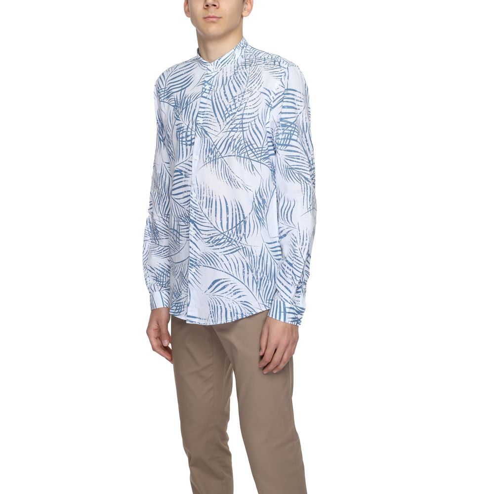 Antony Morato blauw katoenen overhemd