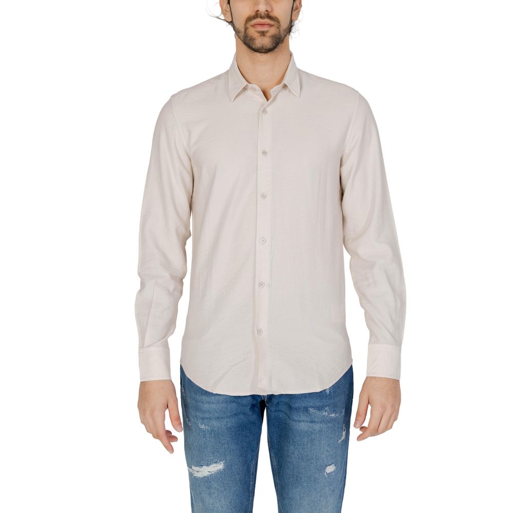 Chemise en viscose beige Antony Morato