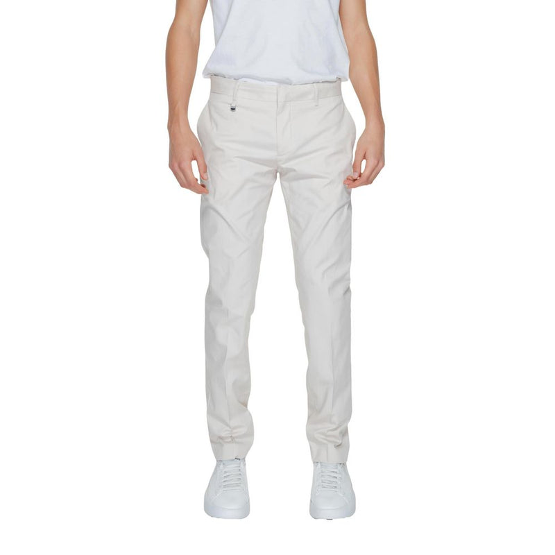 Pantalon en coton beige Antony Morato