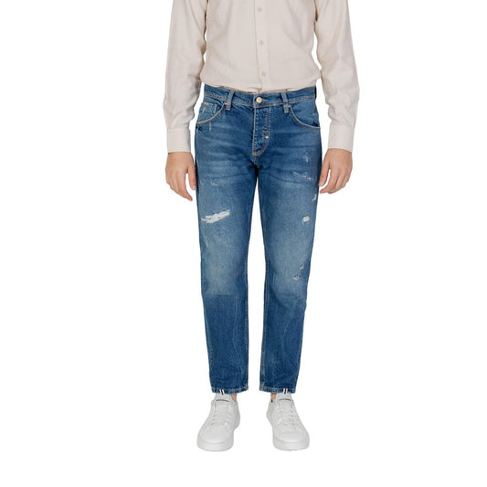Antony Morato Blauwe Skinny Jeans van Katoen