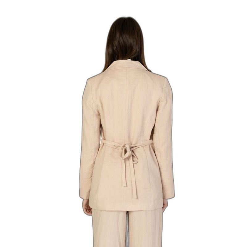 Vero Moda Pink Viscose Blazer - Contemporary Elegance
