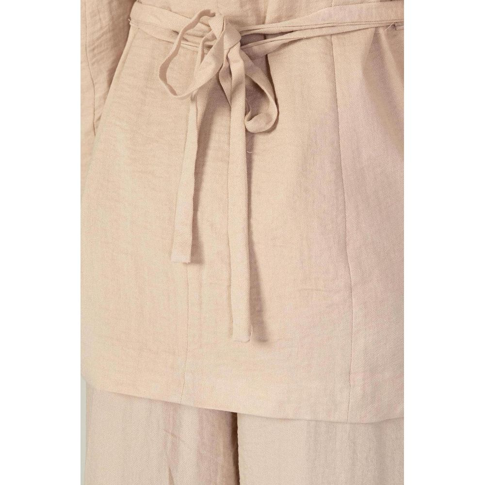Vero Moda Pink Viscose Blazer - Contemporary Elegance