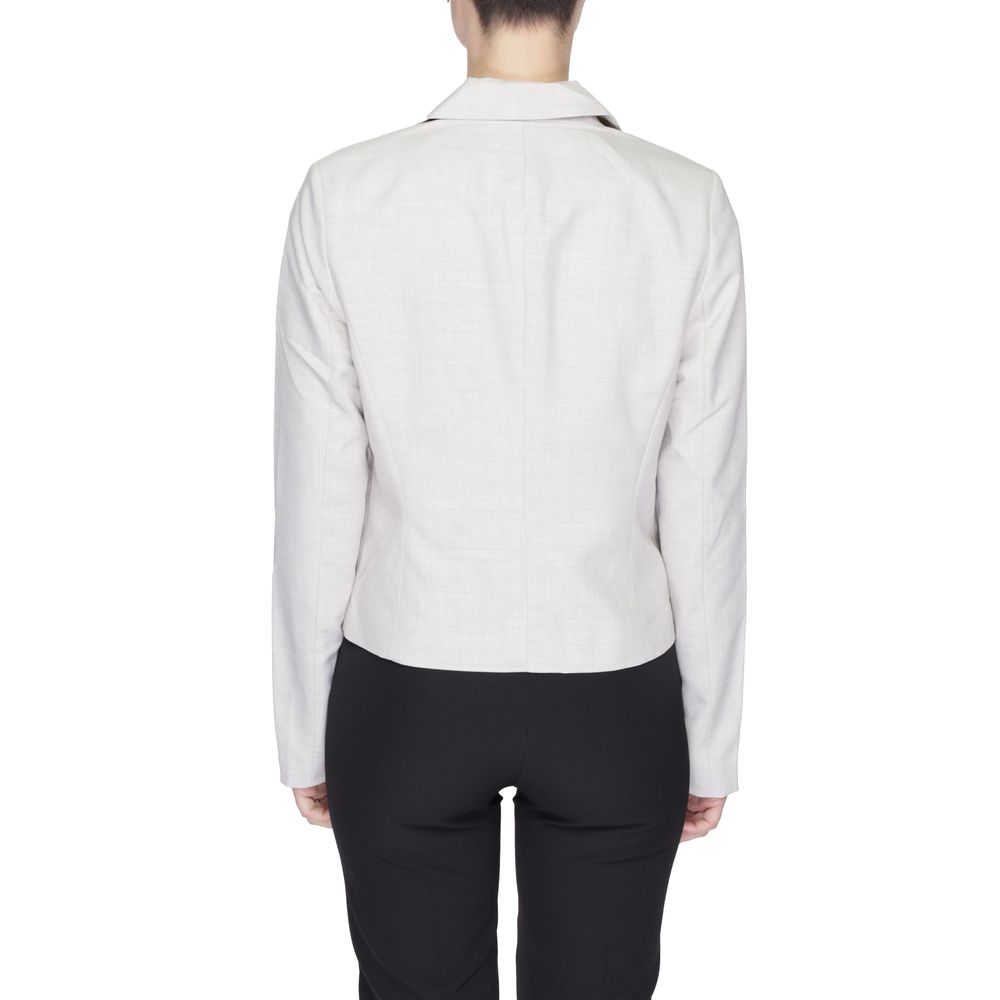 Vero Moda Vmnancy Slim Fit Gray Blazer for Women