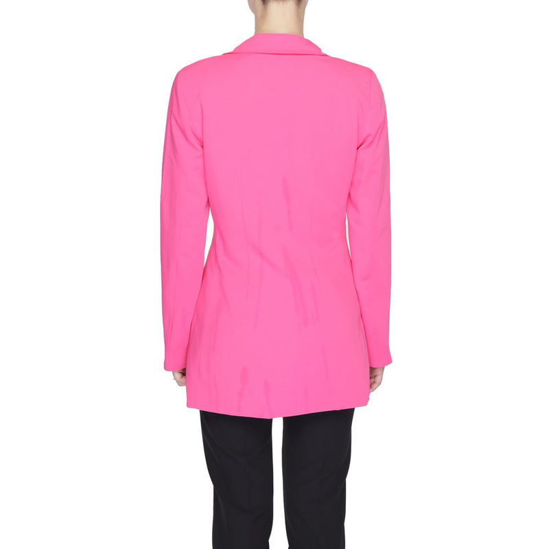Vero Moda Vmcharity Pink Polyester Blazer for Women