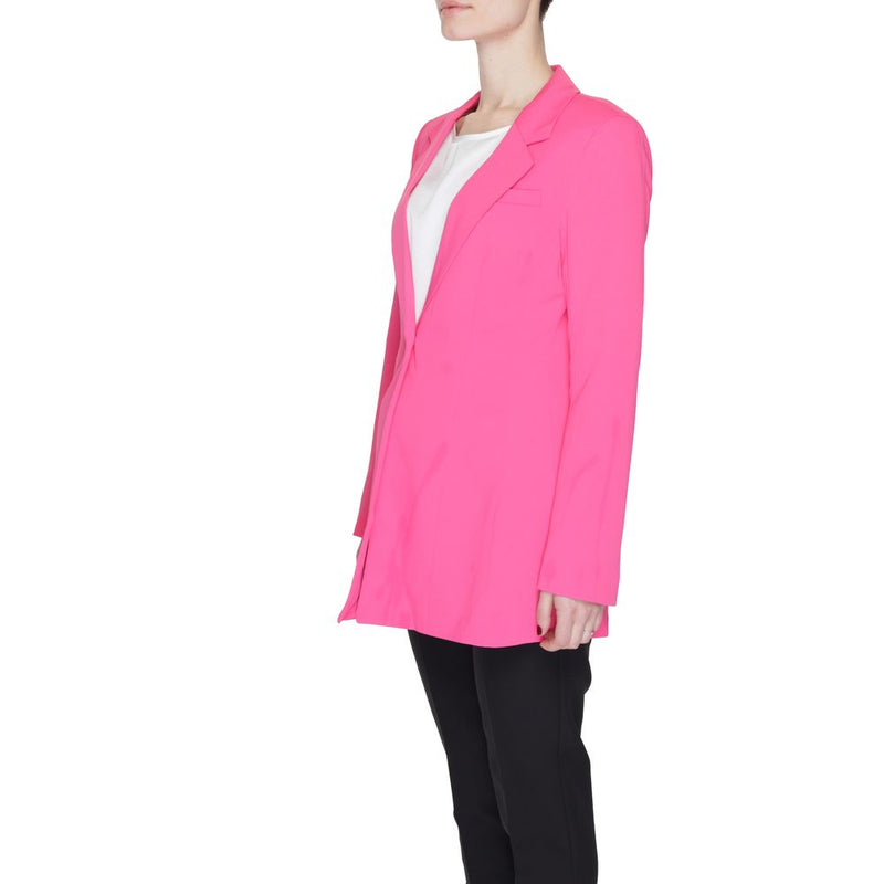 Vero Moda Vmcharity Pink Polyester Blazer for Women