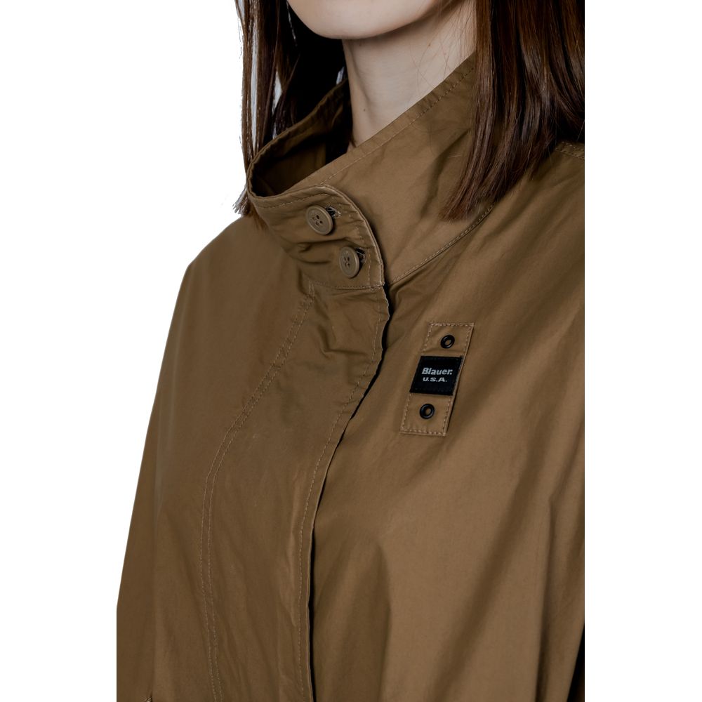 Blauer Green Cotton Parka - Model 24SBLDK04123