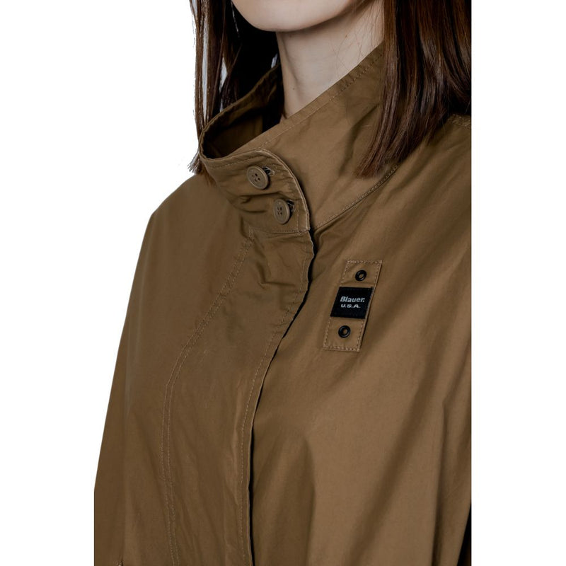 Blauer Green Cotton Parka - Model 24SBLDK04123