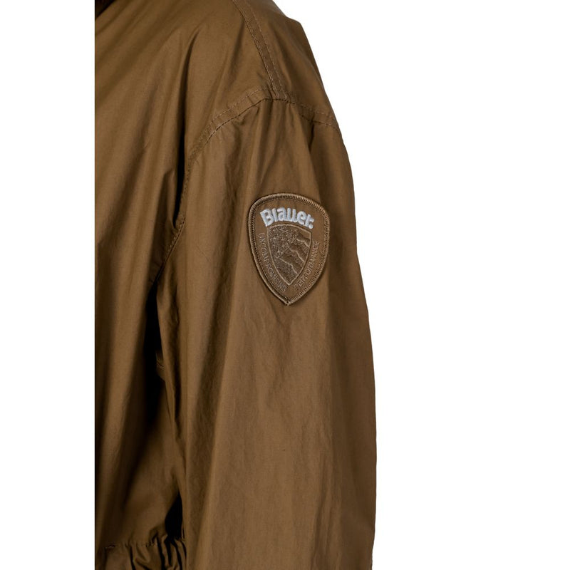 Blauer Green Cotton Parka - Model 24SBLDK04123