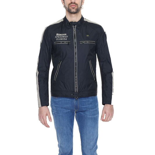 Blauer Vestes et manteaux en polyamide noir