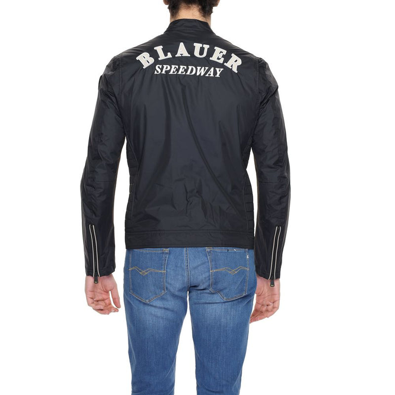 Blauer Vestes et manteaux en polyamide noir